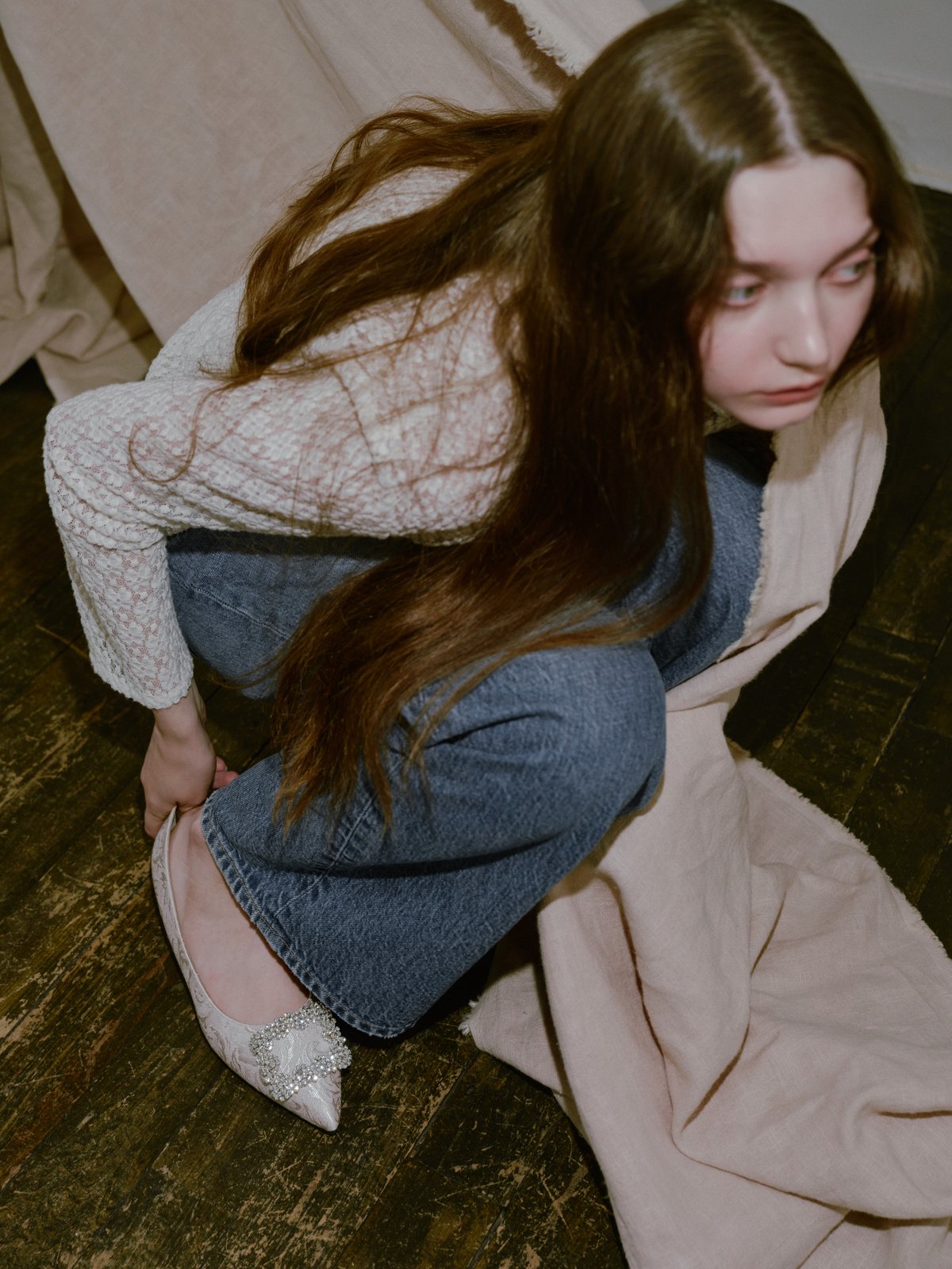 JACQUARD BIJOU PUMPS | OHGA