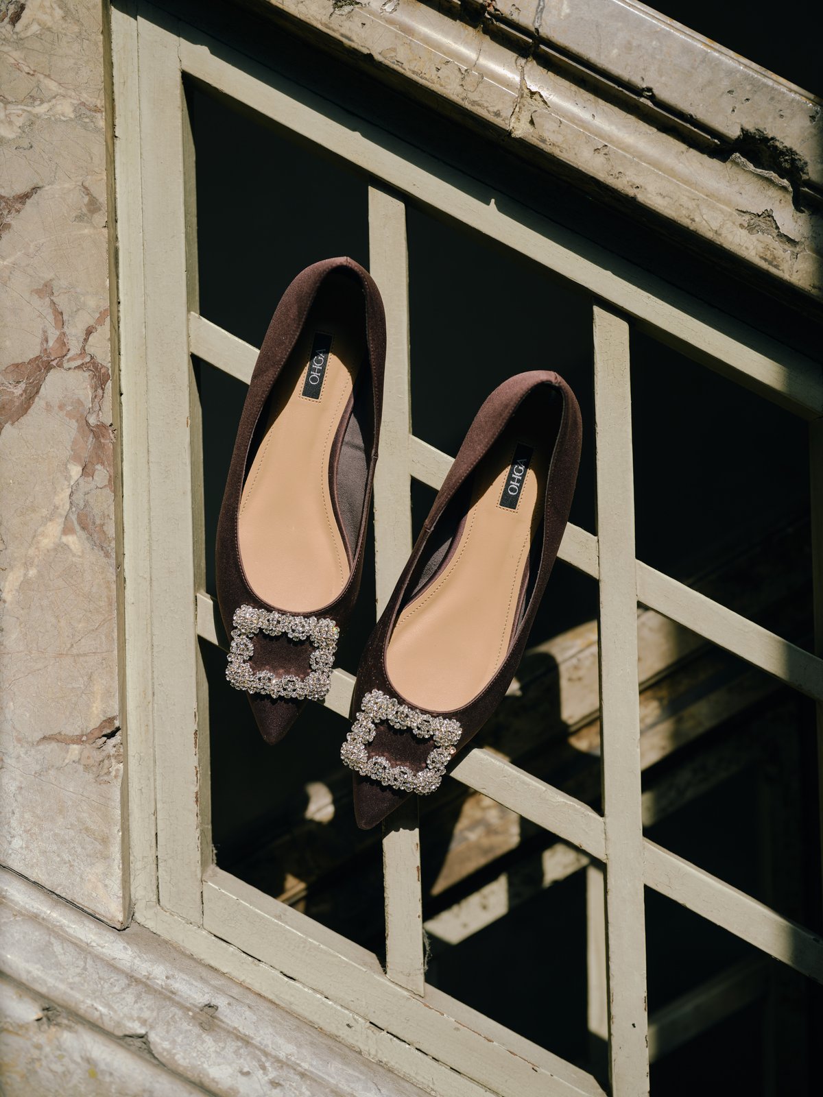 SATIN BIJOU PUMPS | OHGA