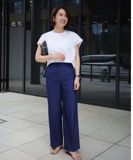 美脚ベイカーズパンツ