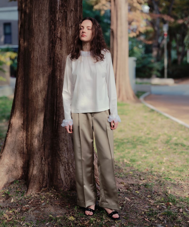 young&amp;olsen レースカットソー レースカットソー | OHGA