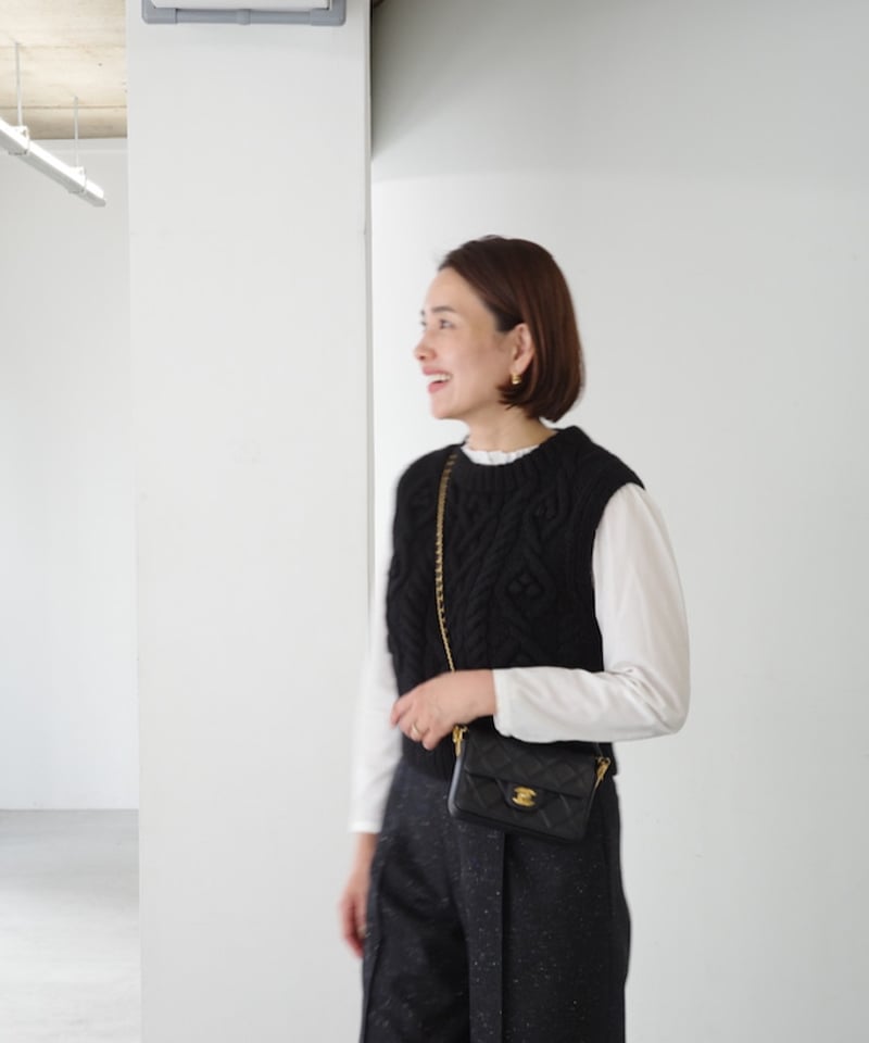 KOWGA ブラック 2WAY DETACHABLE SHIRTS　ベスト KOWGA ブラック 2WAY DETACHABLE SHIRTS ベスト KOWGA ブラック