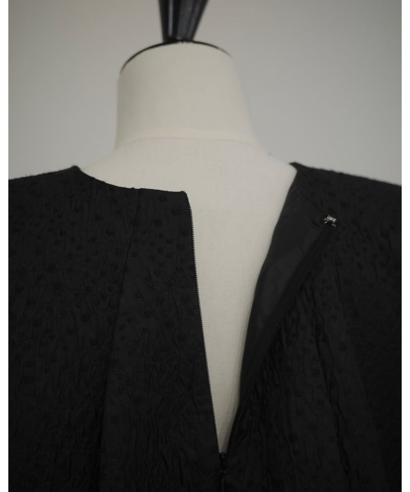 トップス OHGA TENTO BLACK OHGA ファッション OHGA TENTO BLACK