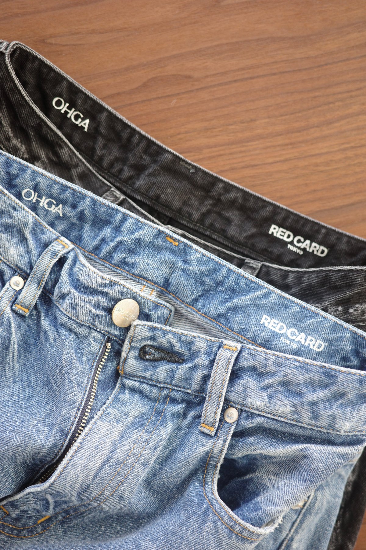RED CARD TOKYO COLLABORATION DENIM | OHGA