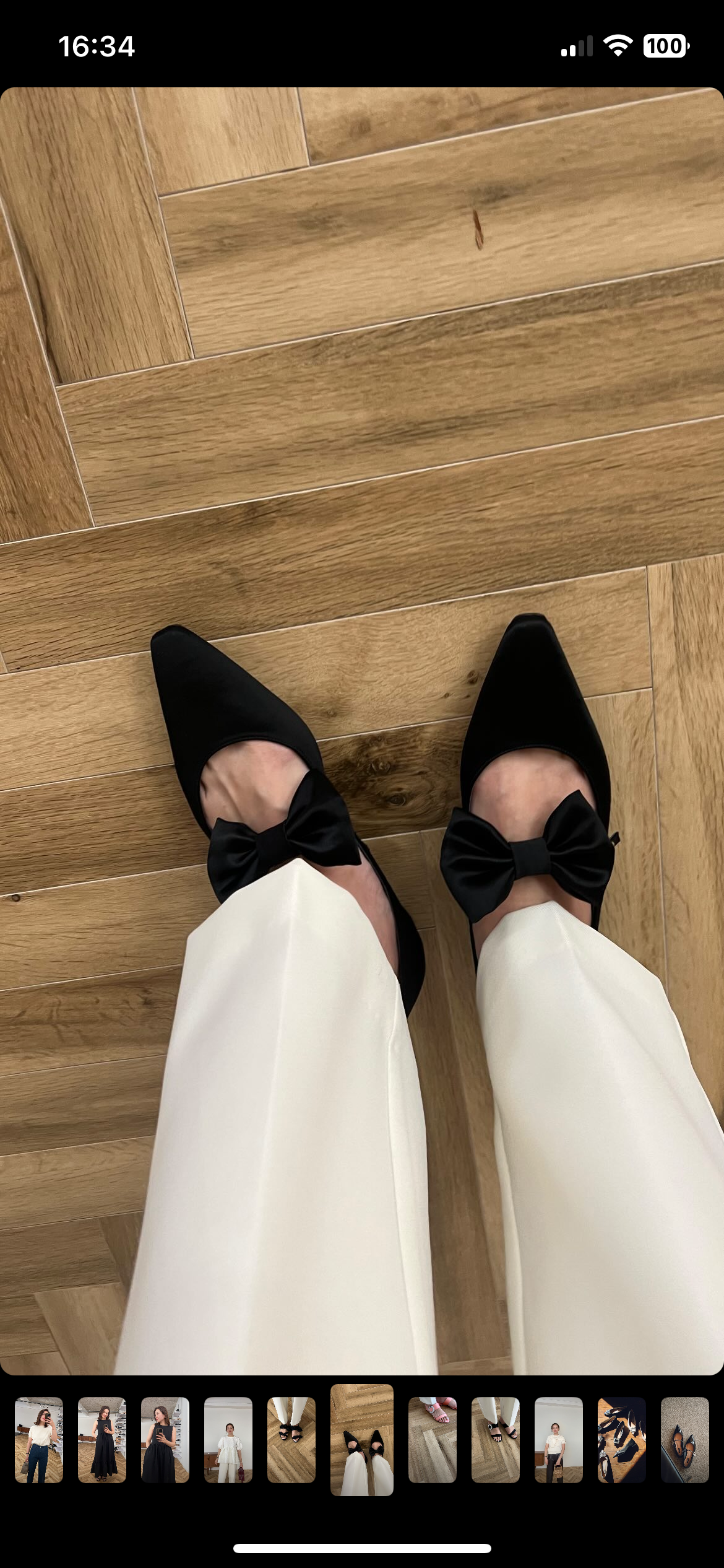 SATIN RIBON PUMPS | OHGA