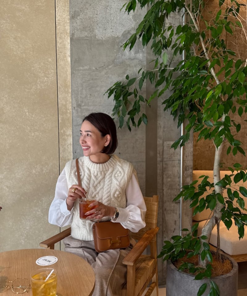 KNIT VEST | OHGA