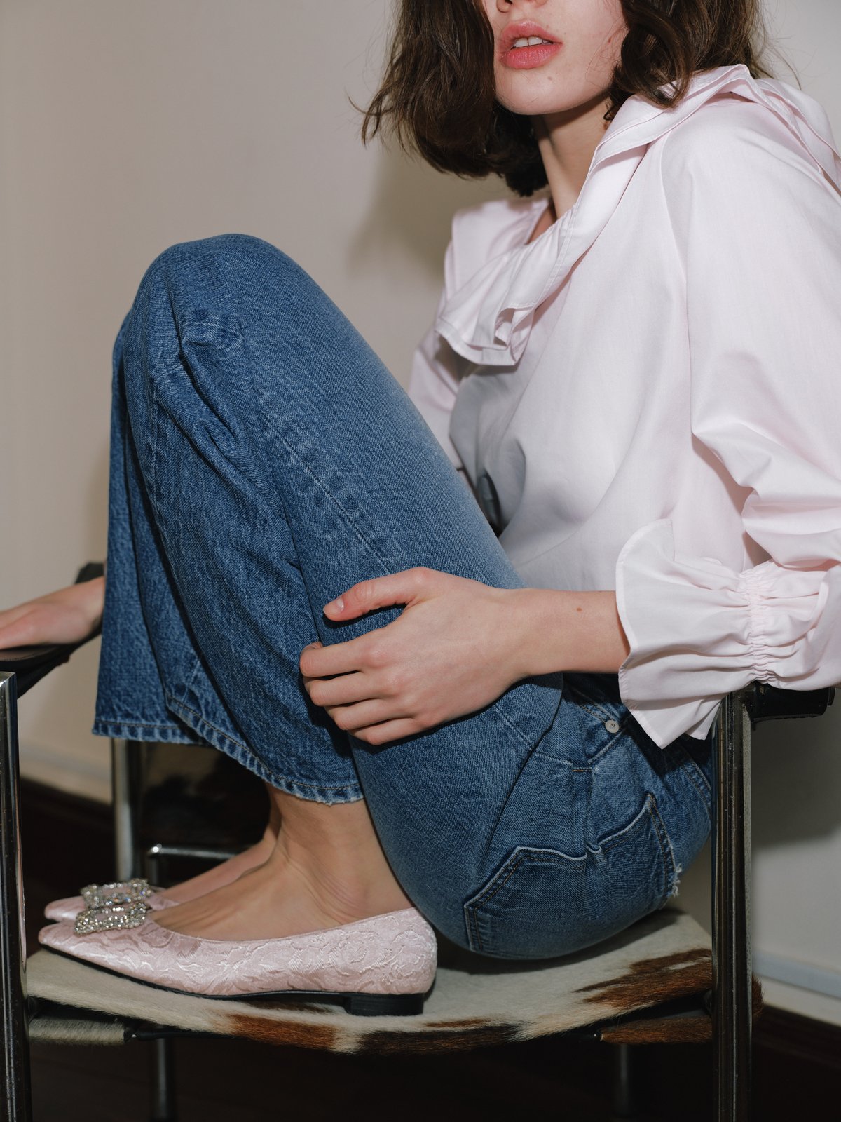 JACQUARD BIJOU PUMPS | OHGA