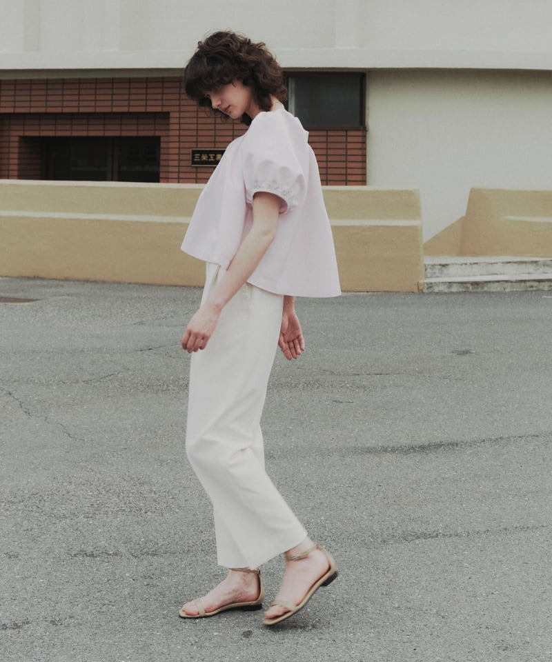 POCKET FRILL テーパードパンツ | OHGA