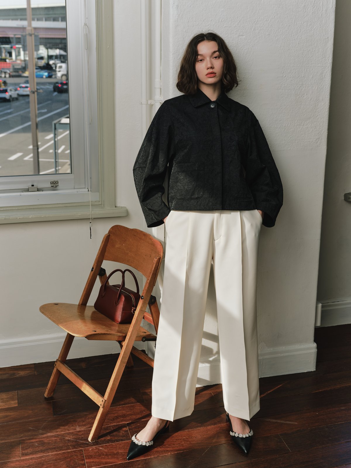 JACQUARD JACKET | OHGA JACQUARD JACKET | OHGA