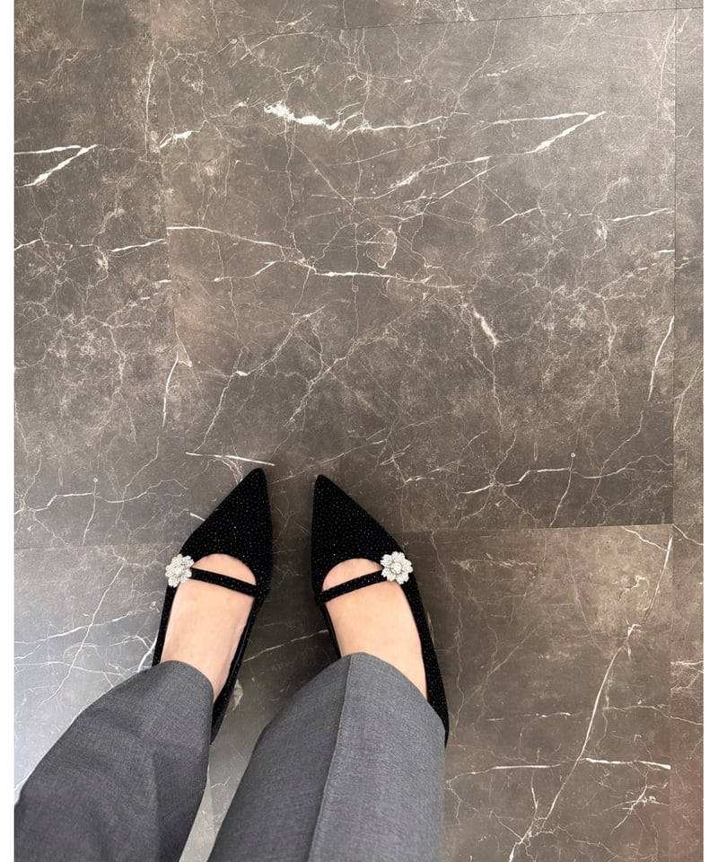 GLITTER BIJOU PUMPS | OHGA