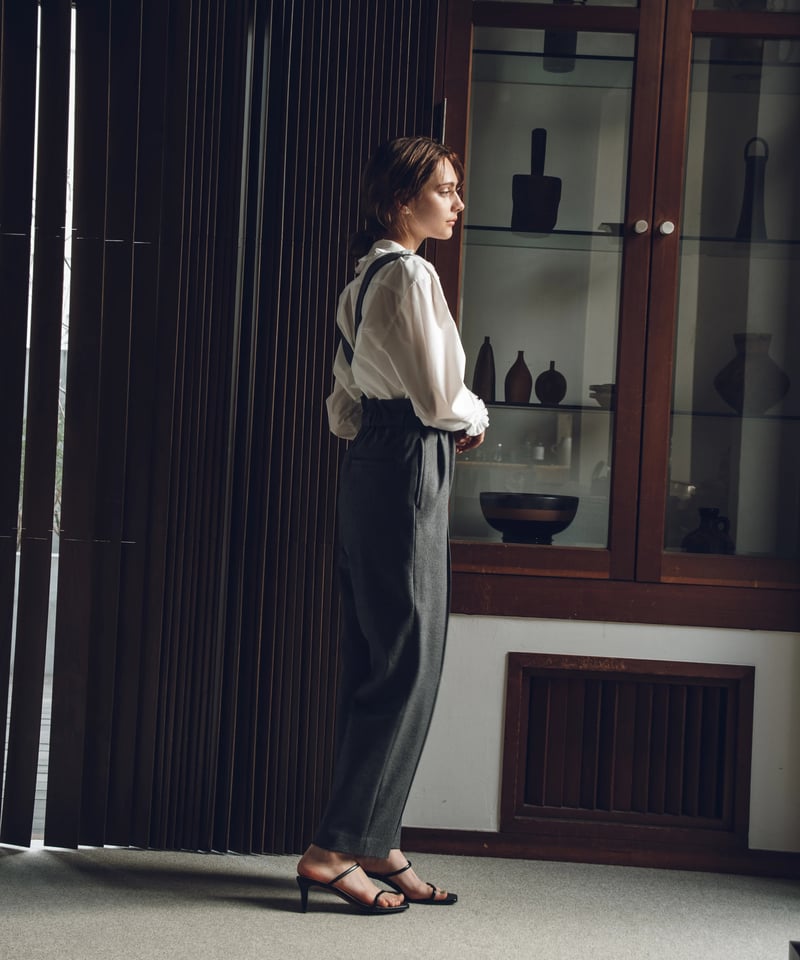 まーさん! さま専用　Suspenders Highwaist Pants まーさん! さま専用 Suspenders Highwaist Pants ひょに様】Suspenders