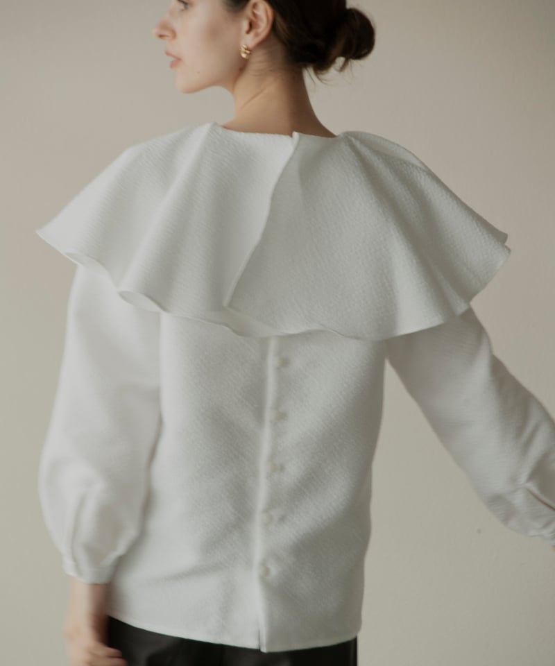 ohga オーガ BIG COLLAR BLOUSE ビッグカラーブラウス BIG COLLAR BLOUSE | OHGA