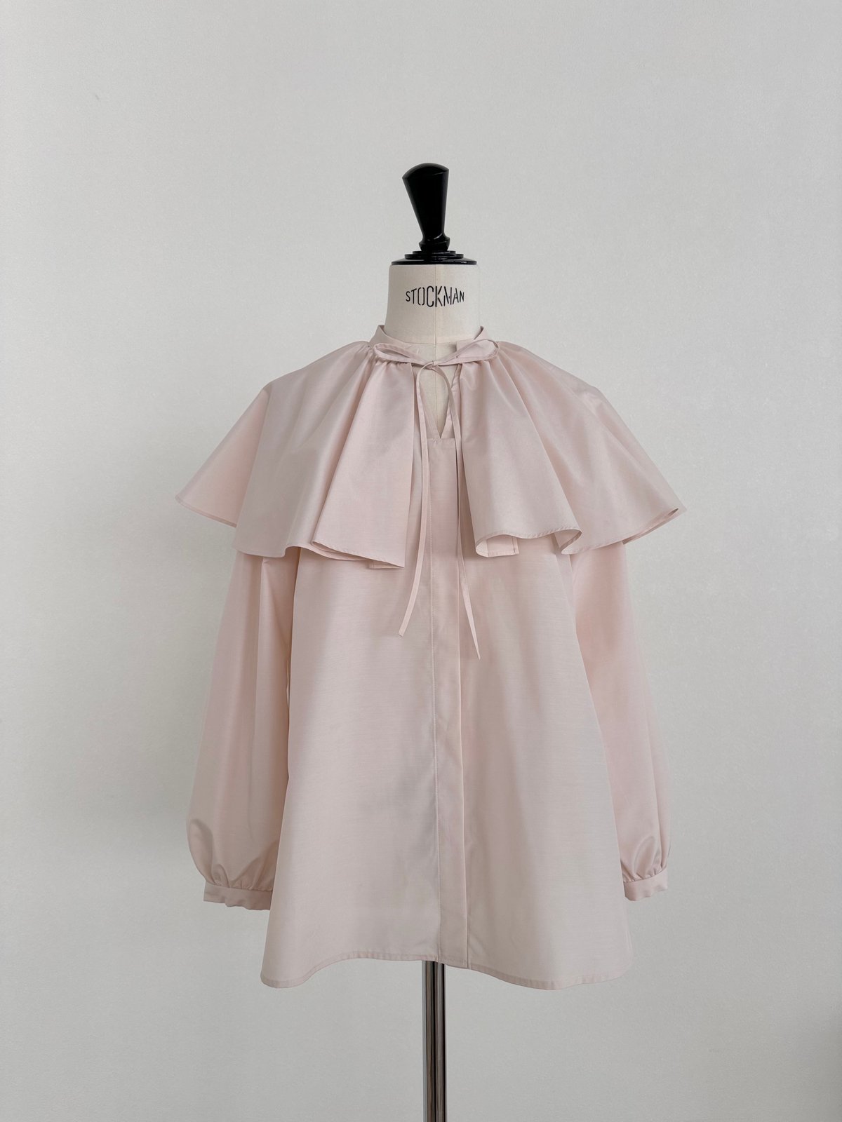 OHGA ケープブラウス ピンク CAPE BLOUSE | OHGA