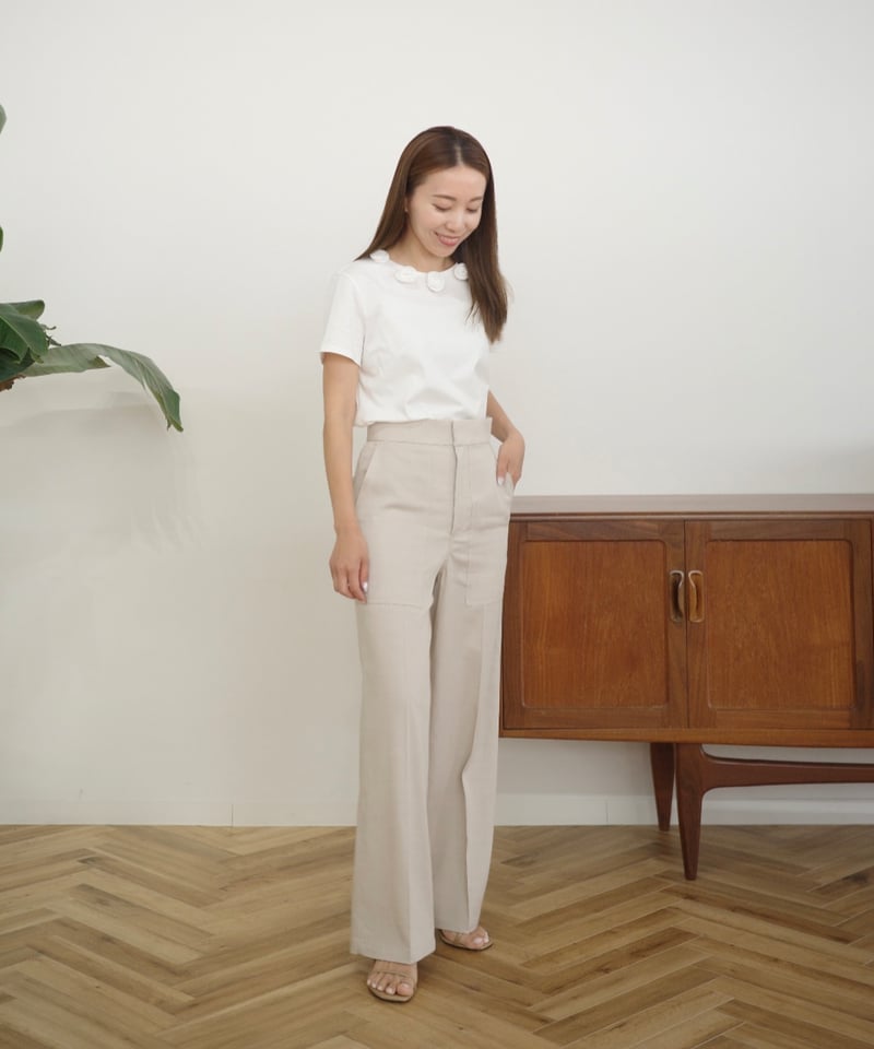 美脚ベイカーズパンツ S