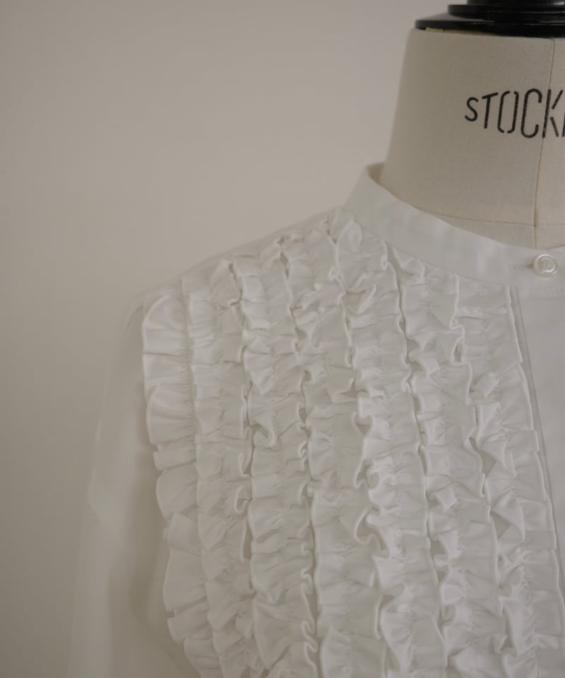 OHGAオーガFRONT FRILLフロントフリルブラウスyori drawer