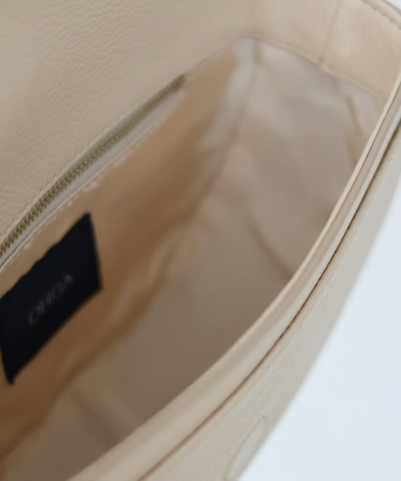 OHGA ベージュ ショルダーバッグ ohga ボストンバッグ 別売ショルダー