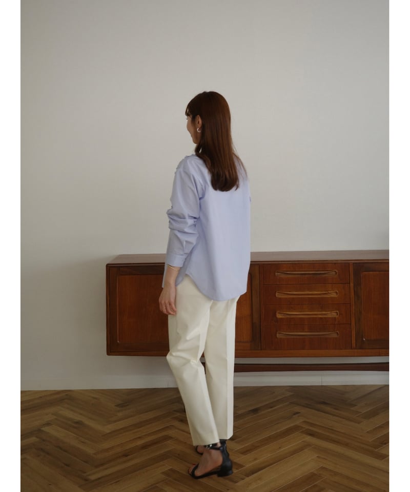 新品未使用OHGA POCKET FRILLテーパードパンツ POCKET FRILL テーパードパンツ | OHGA