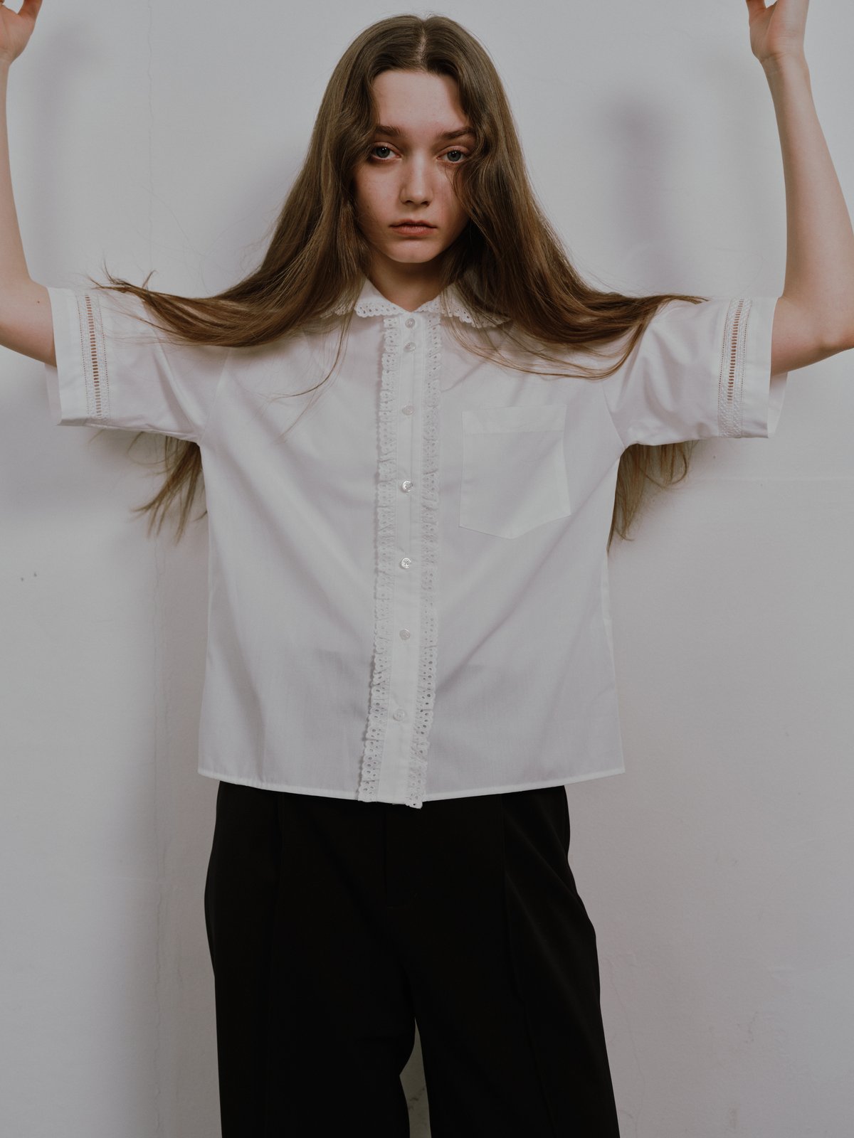 OHGA オーガ ohga PURE LACE ブラウス OHGA オーガ ohga PURE LACE ブラウス OHGA オーガ ohga PURE