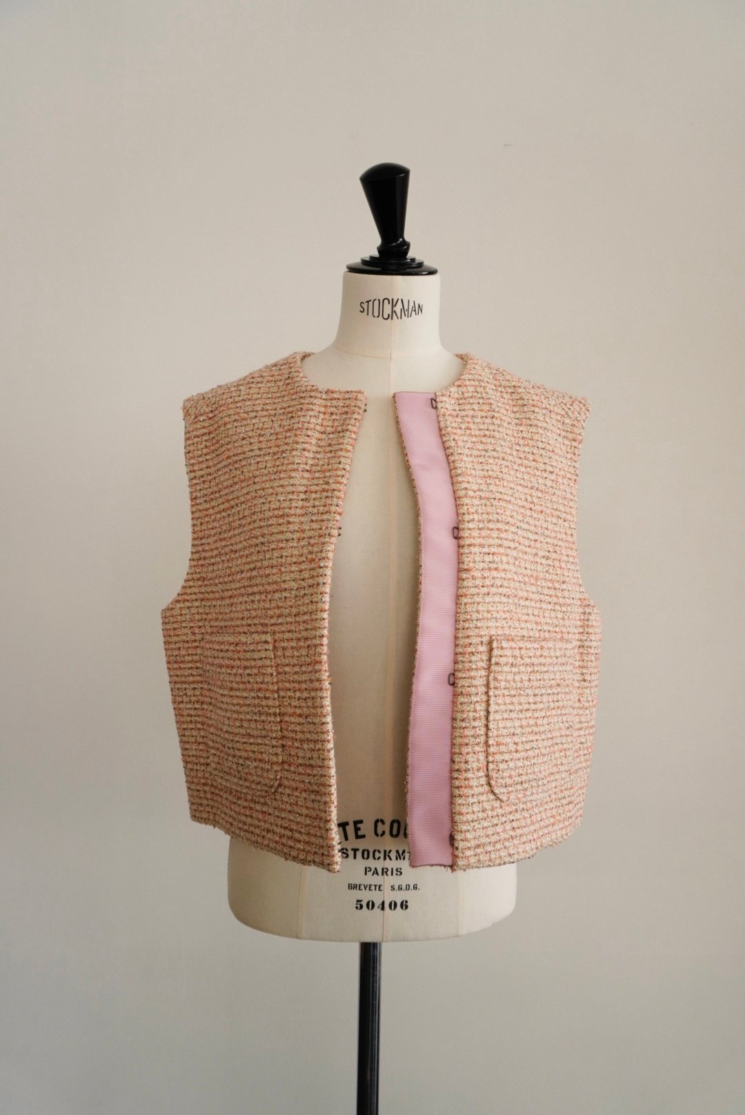 TWEED GILET | OHGA
