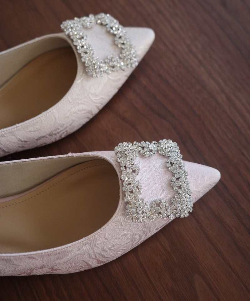 JACQUARD BIJOU PUMPS | OHGA