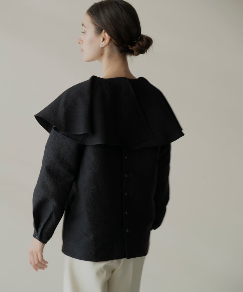 ohga オーガ BIG COLLAR BLOUSE ビッグカラーブラウス BIG COLLAR BLOUSE | OHGA