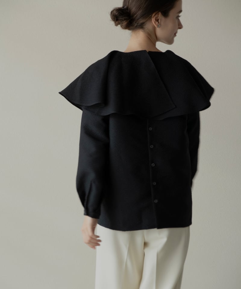 BIG COLLAR BLOUSE | OHGA