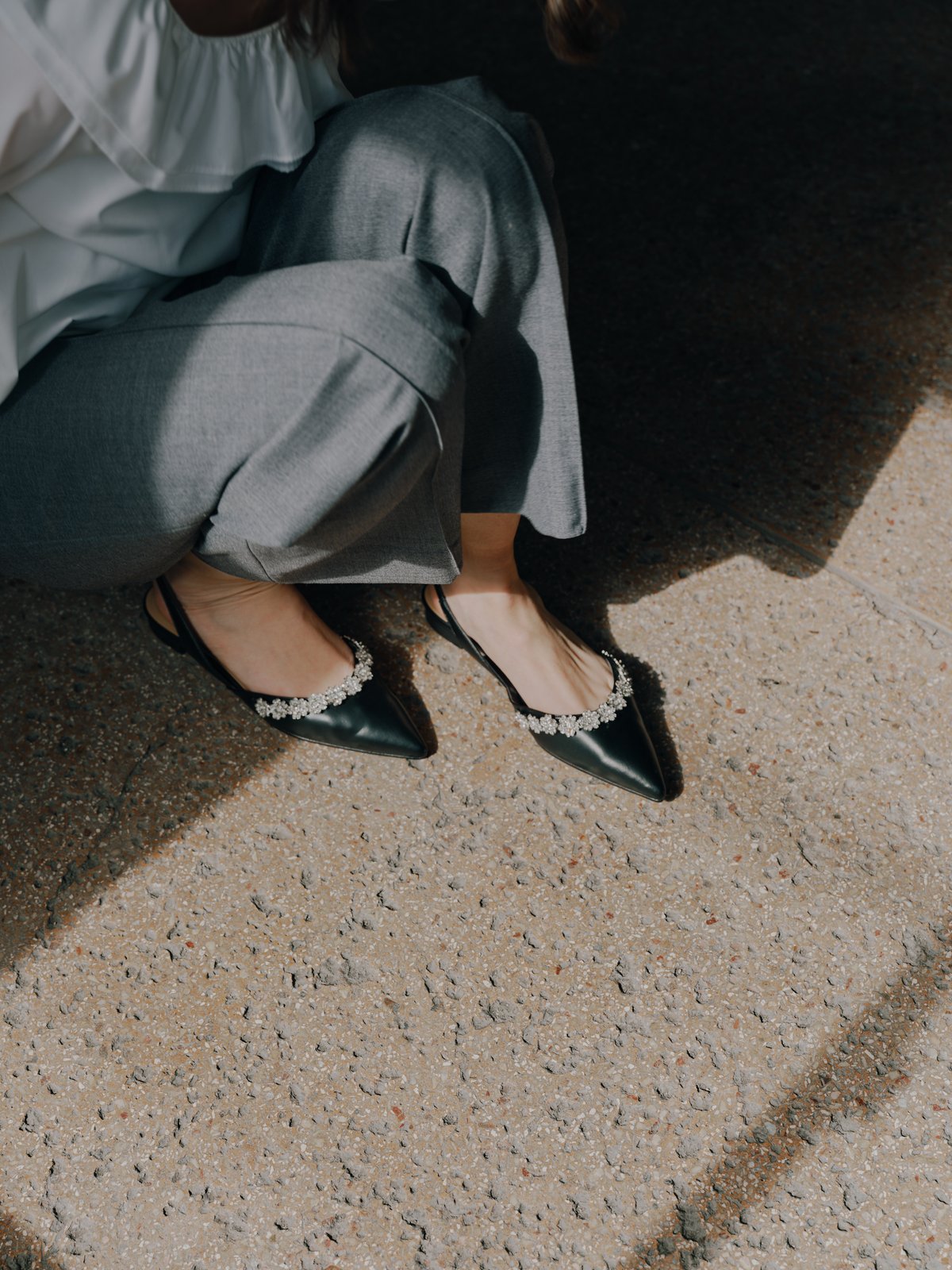 靴 OHGA BIJOU MULE 24.5 BIJOU MULE | OHGA