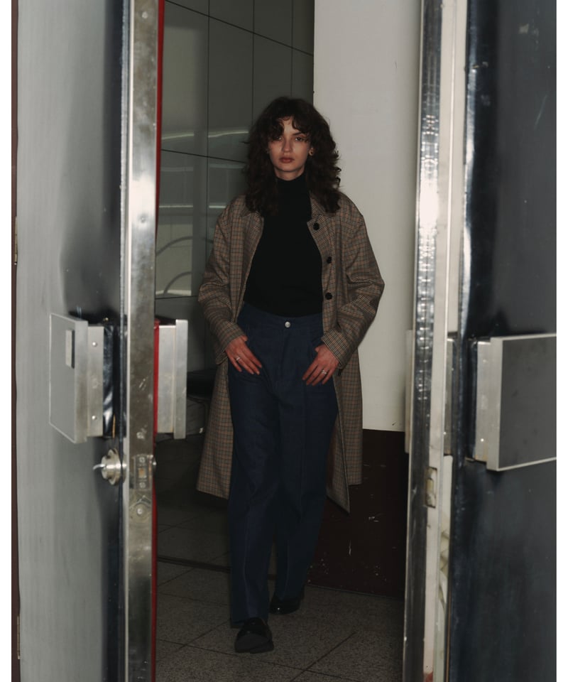 OHGA チェックアウター CHECK COAT | OHGA