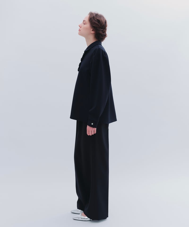 TUCK PANTS セミワイドパンツ | OHGA