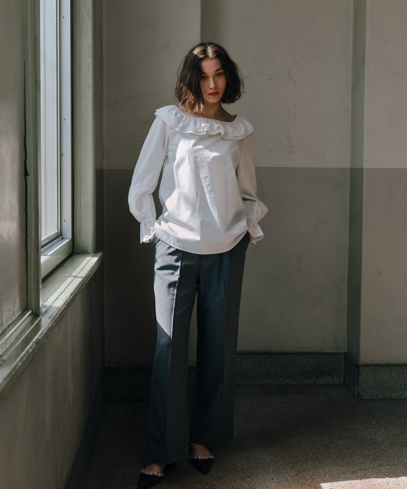 OHGA ohga RUFFLE SHOULDER ラッフルショルダー OHGA ohga RUFFLE SHOULDER ラッフルショルダー