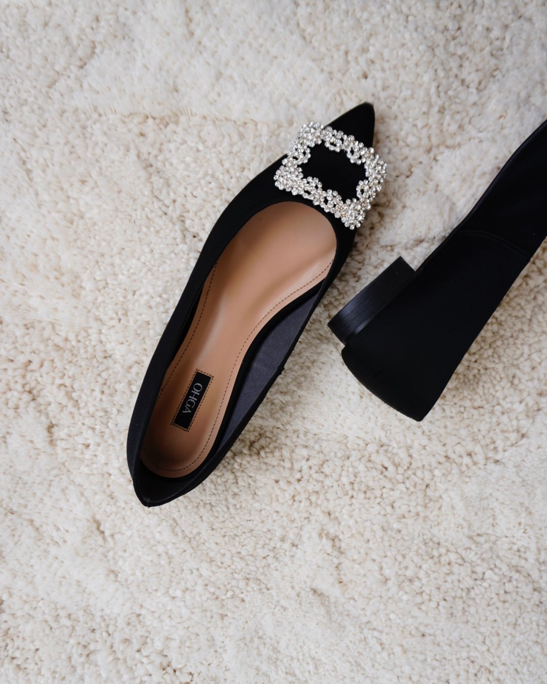 OHGA グリッタービジューパンプス OHGA]ビジュー付きパンプス | KOBUNSHA SELECT SHOP | [OHGA