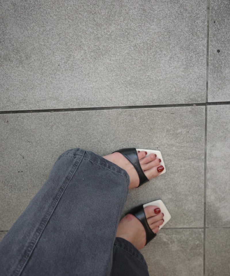 OHGA LINE SANDAL ブラックS OHGA LINE SANDAL ブラックS LINE SANDAL | OHGA