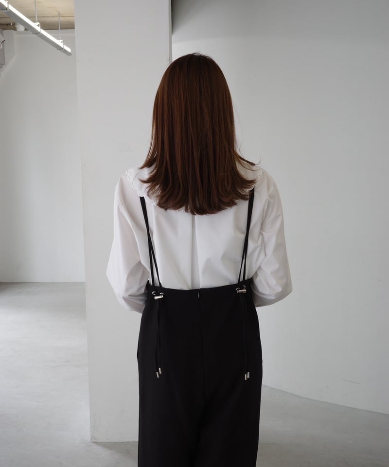 【ほぼ未使用】OHGA ohga PICO BLOUSE ピコブラウス SCALLOP BLOUSE | OHGA