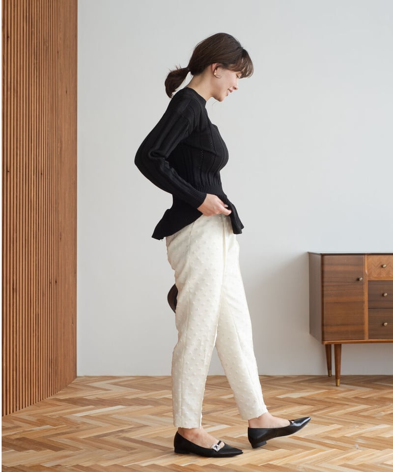 DOT PANTS | OHGA DOT PANTS | OHGA
