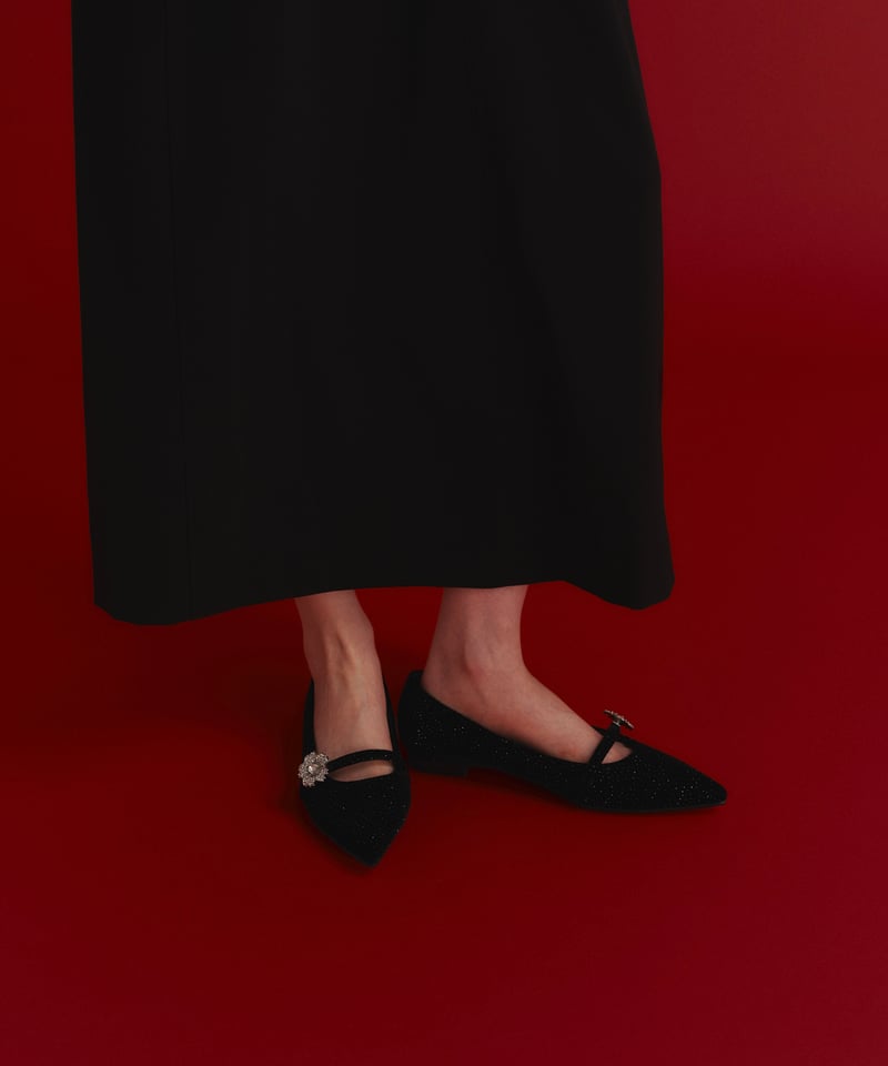 GLITTER BIJOU PUMPS | OHGA