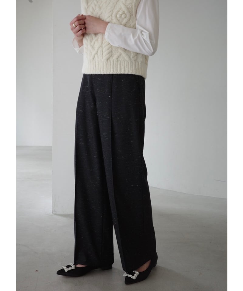 OHGA ツイードトップス NEP TWEED PANTS | OHGA