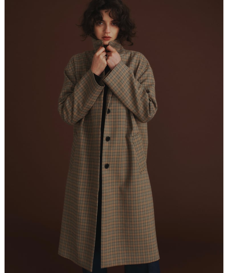 OHGA チェックアウター OHGA チェックアウター CHECK COAT | OHGA