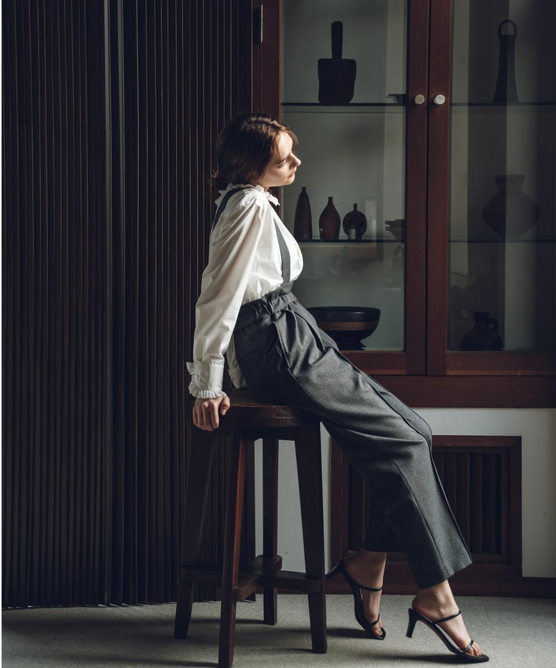 SUSPENDER PANTS | OHGA