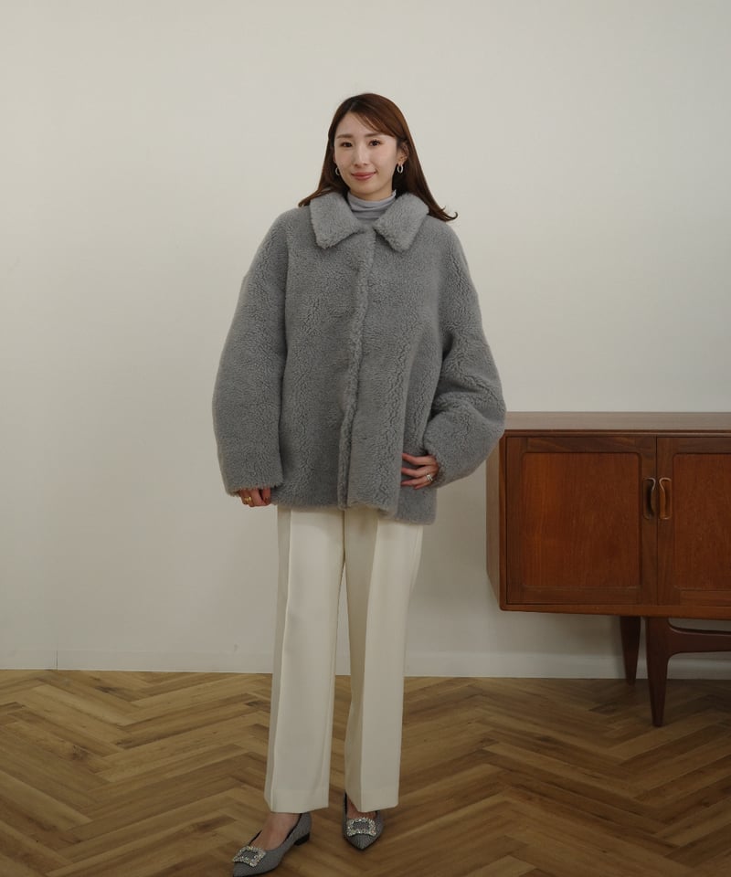 OHGA オーガ BONDING COAT ボンディングコート グレー Ⅿ ohga BONDING COAT
