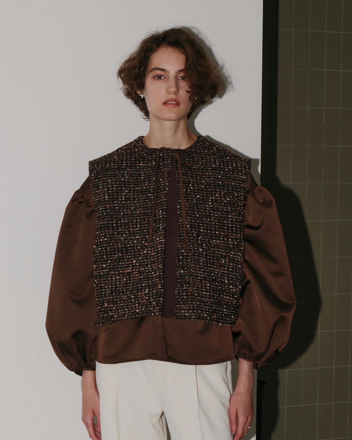 TWEED GILET | OHGA