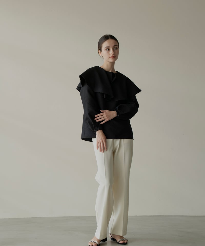 ohga オーガ BIG COLLAR BLOUSE ビッグカラーブラウス BIG COLLAR BLOUSE | OHGA