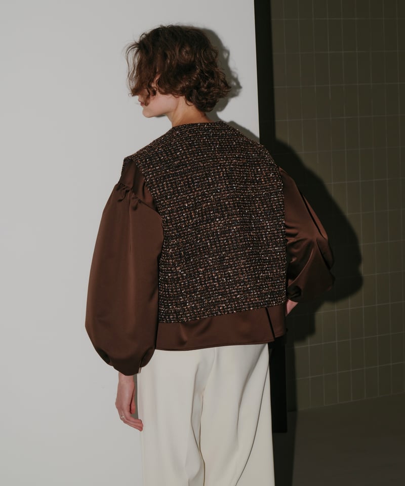 TWEED GILET | OHGA