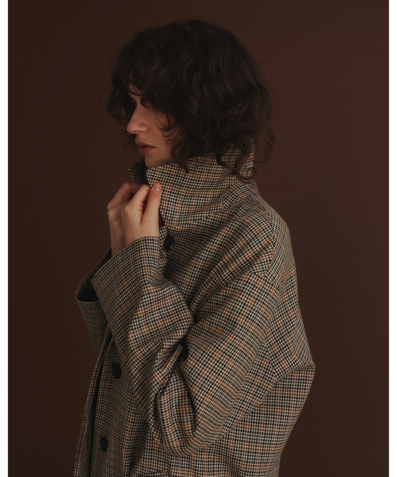 OHGA チェックアウター CHECK COAT | OHGA