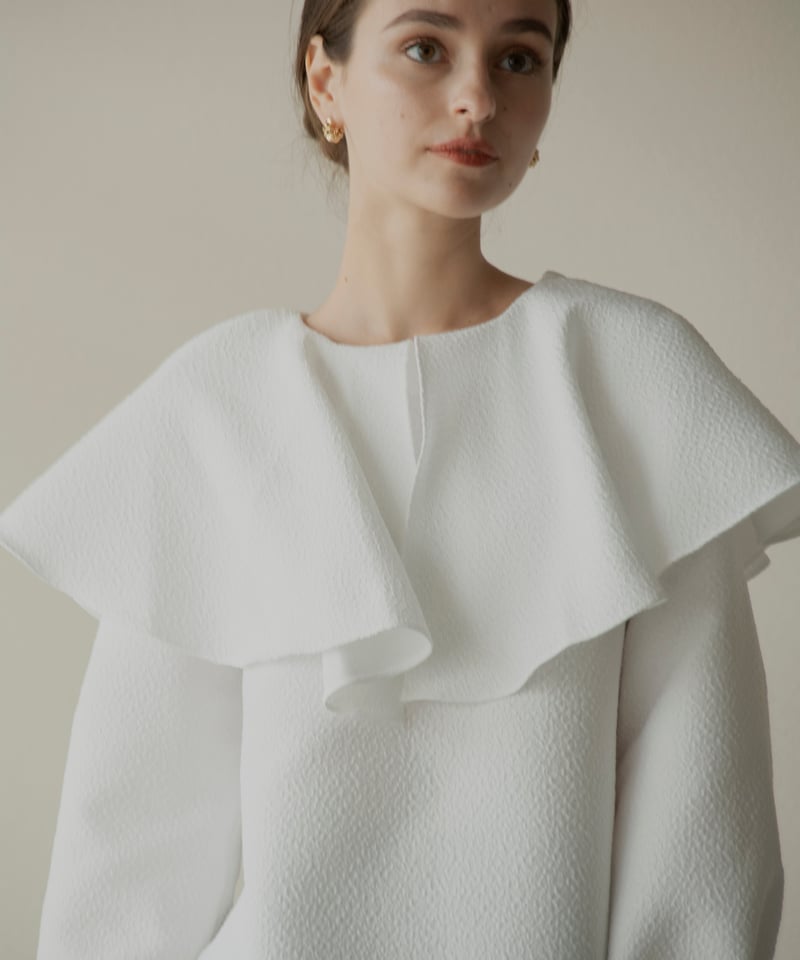 ohga オーガ BIG COLLAR BLOUSE ビッグカラーブラウス BIG COLLAR BLOUSE | OHGA