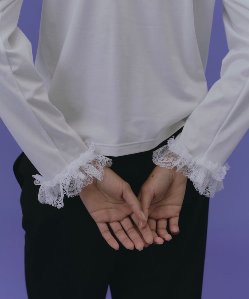 OHGA LACE CUT レースカットソー レースカットソー | OHGA