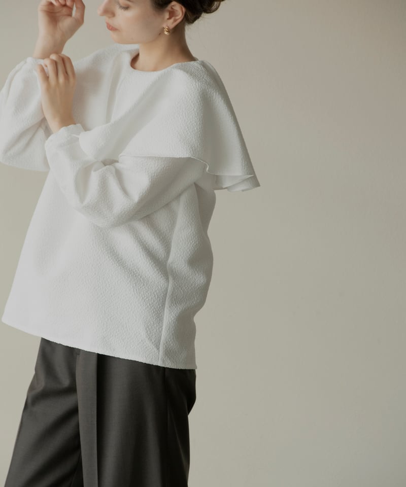 BIG COLLAR BLOUSE | OHGA