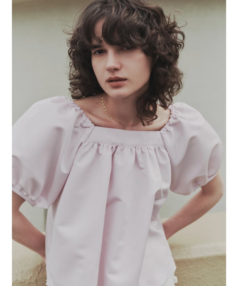 【OHGA】SQUARE PUFF ホワイト SQUARE PUFF 1201 | OHGA