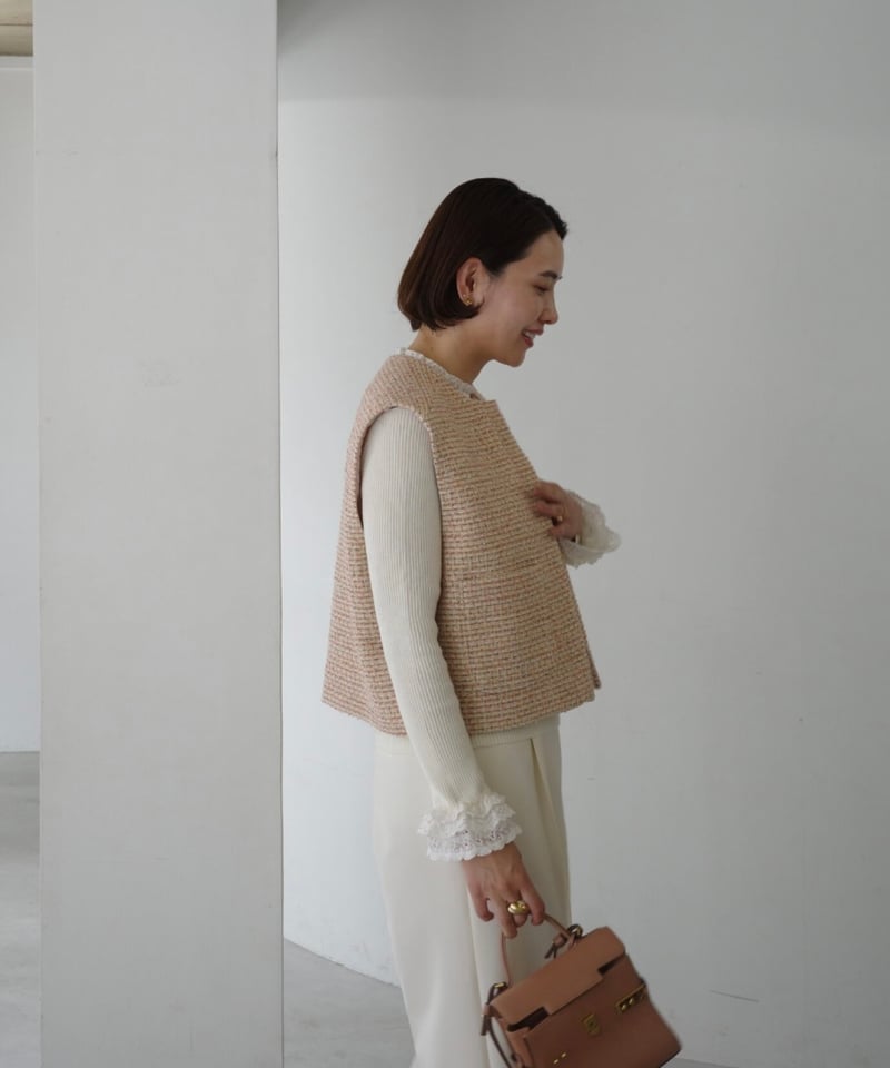 TWEED GILET | OHGA