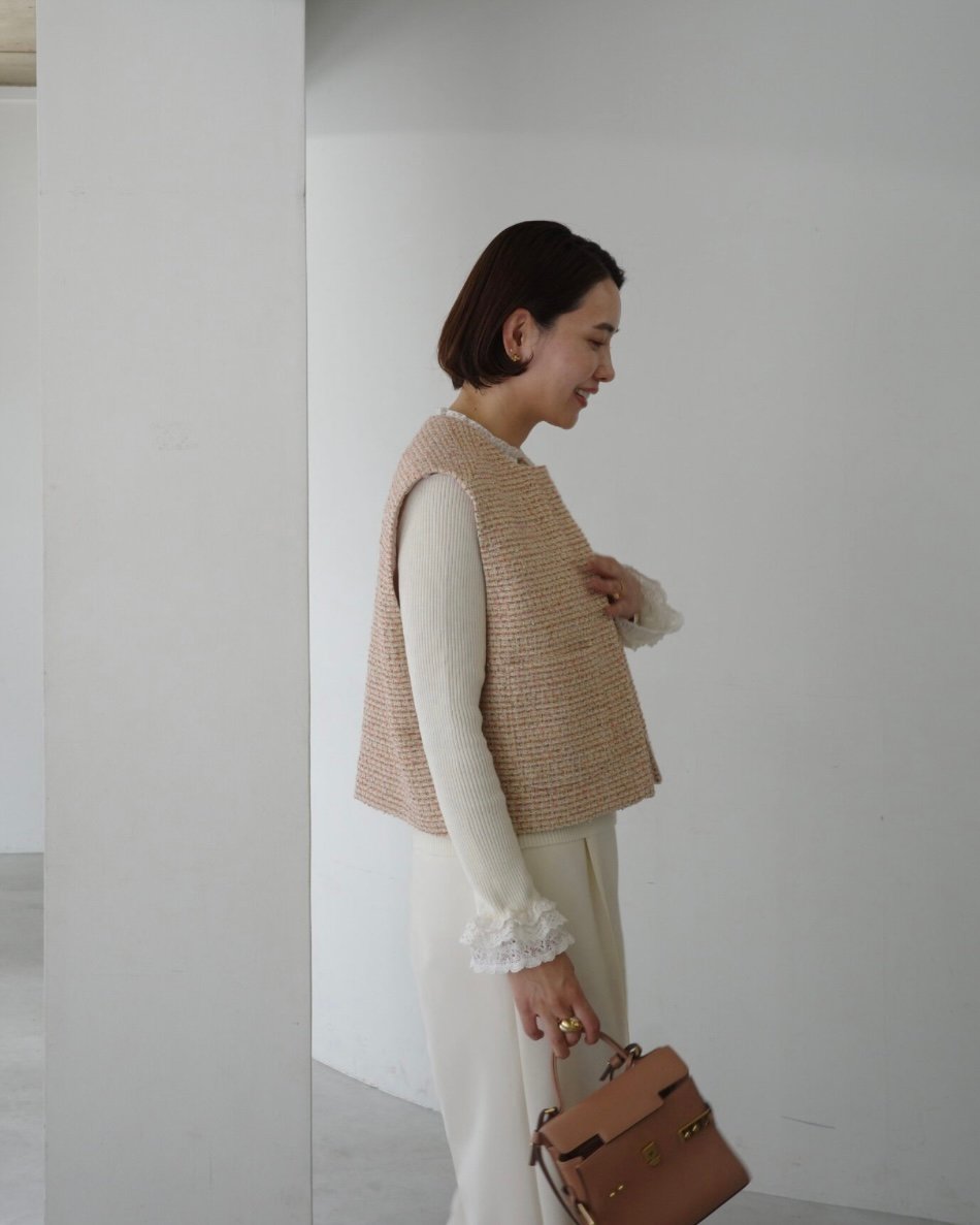 TWEED GILET | OHGA