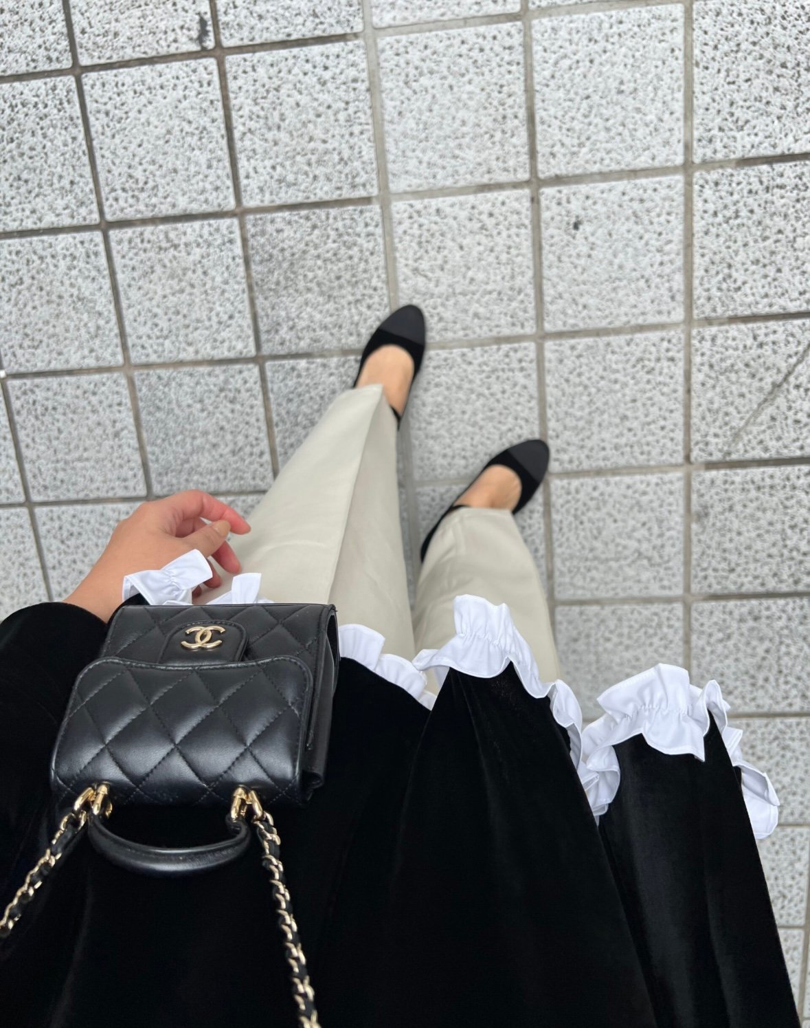 OHGA VELOUR TOPS ベロアトップス