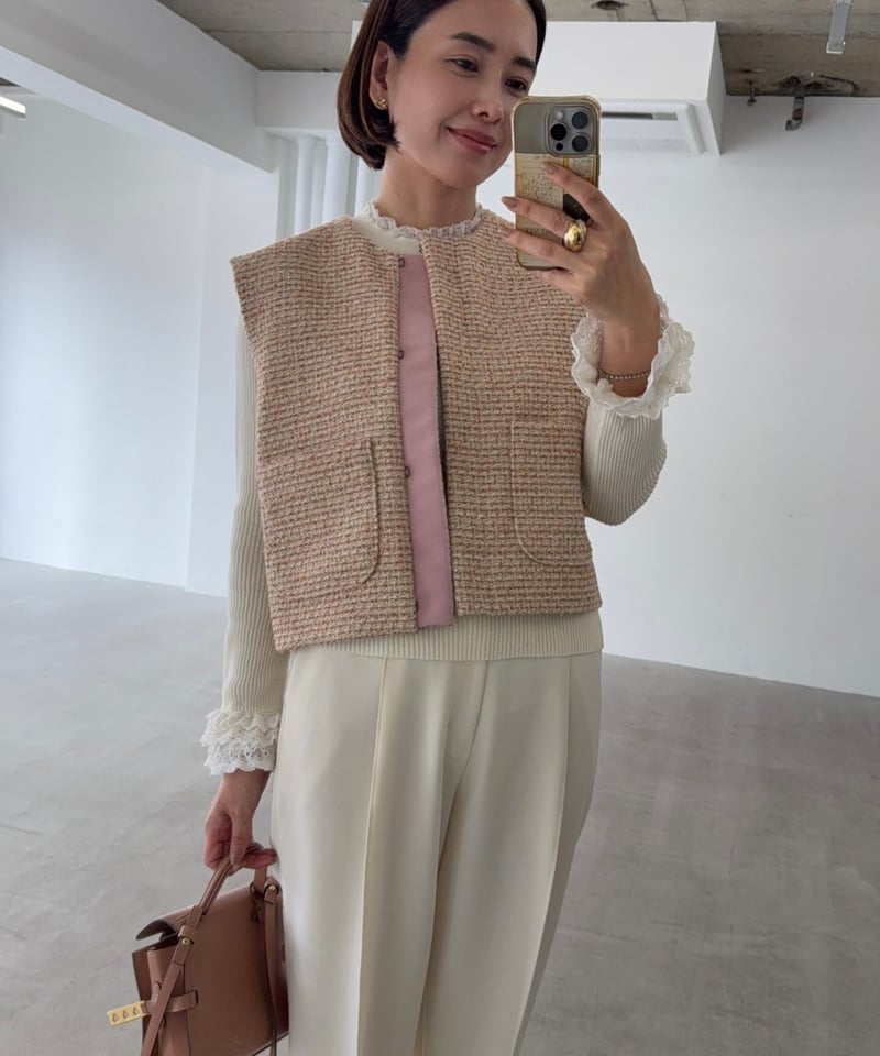 TWEED GILET | OHGA